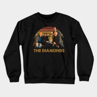 Dancing to Doo-Wop Diamond' Timeless Grooves Crewneck Sweatshirt